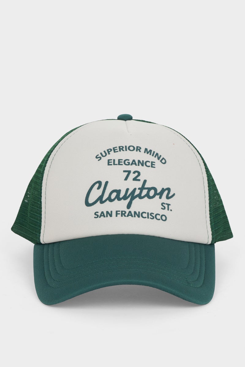 DeFacto Green Man Man Printed Baseball Basketball Cap Casual - Image 5